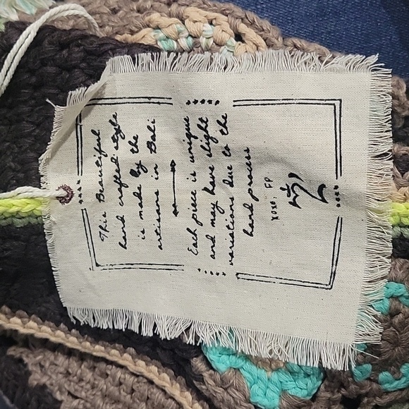 Free People Desert Rose Crochet Vest *Sold Out Style NWT Sz XS - Picture 6 of 7